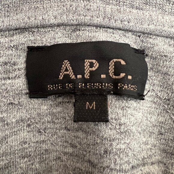 A.P.C. collegiate sweat shirt - Size Men's M - Picture 3 of 4